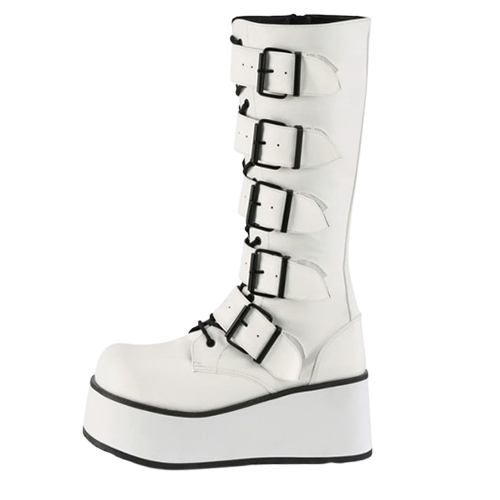 Ботинки Demonia TRASHVILLE-518 White