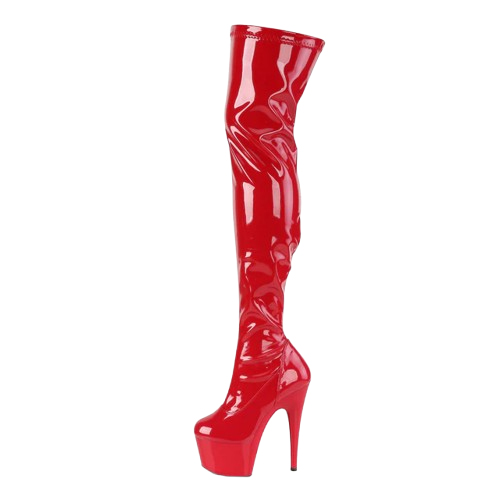 Сапоги Pleaser ADORE-3000 Red Patent