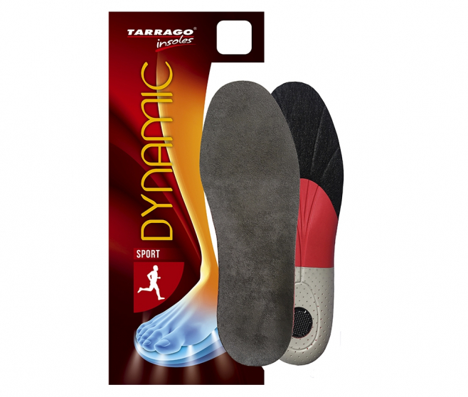 TARRAGO - Стельки спортивные каркасные Dynamic, микрофибра