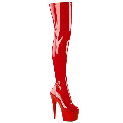 Сапоги Pleaser ADORE-3000 Red Patent