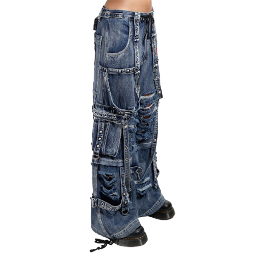 Джинсы Tripp Nyc SHREDDER FULL FORCE INDIGO FOG