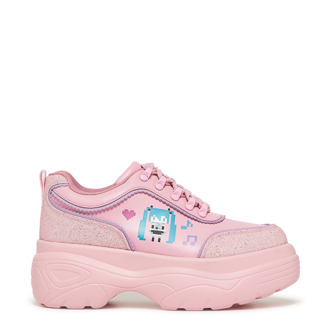 Кроссовки KOI Footwear Virtual Diva Miku Chunky - Pink