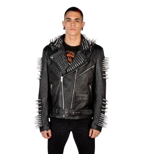 Куртка-косуха кожаная New Rock W-NRLMJ071-S1