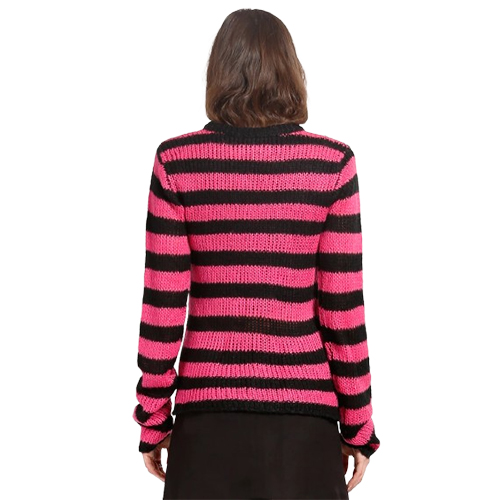 Свитер Tripp Nyc RAG STRIPE PINK