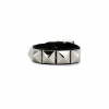 Напульсник Underground 1 ROW PYRAMID STUD SILVER