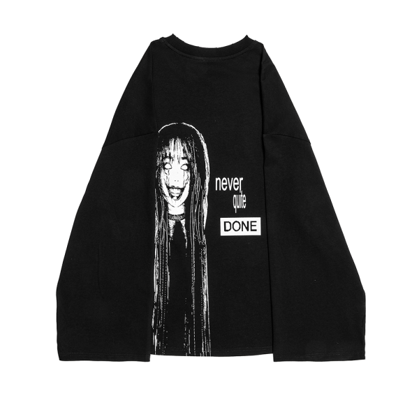 Лонгслив bladnes SCREAM BLACK