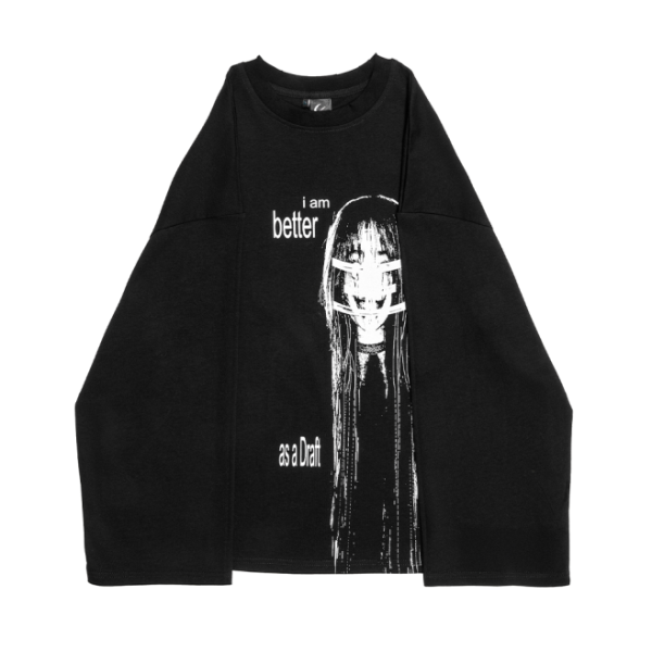 Лонгслив bladnes SCREAM BLACK