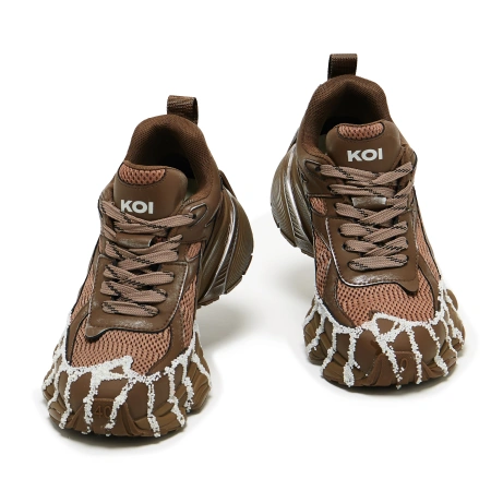 Кроссовки KOI Footwear Forest Lines Mega Chunky - Brown