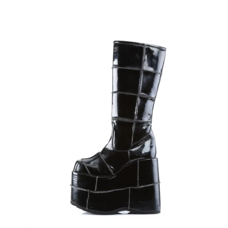 Ботинки Demonia STACK-301 Black Patent