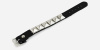 Напульсник Underground 1 ROW PYRAMID STUD SILVER