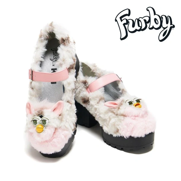 Туфли KOI Footwear Tira Furby Mary Janes 'Church Mouse Edition'