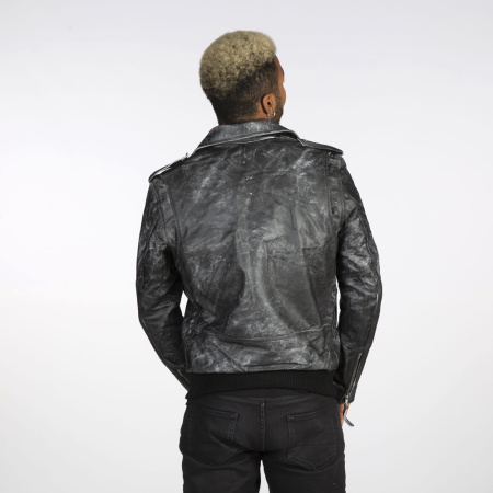 Куртка-косуха кожаная New Rock W-NRLMJ073-S1