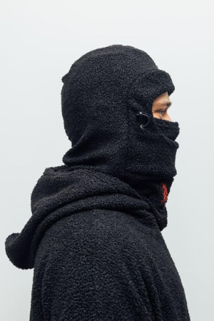 Капюшон маска MIRBA BALACLAVA-ROOTS, черный