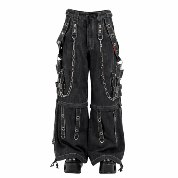 Джинсы Tripp Nyc SUPER O-RING BLACK