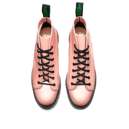 Ботинки Solovair Iridescent Pink Hi-Shine Monkey Boot