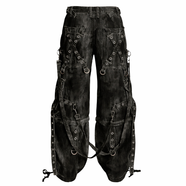 Джинсы Tripp Nyc X-STRAP BLACK INK WASH DENIM