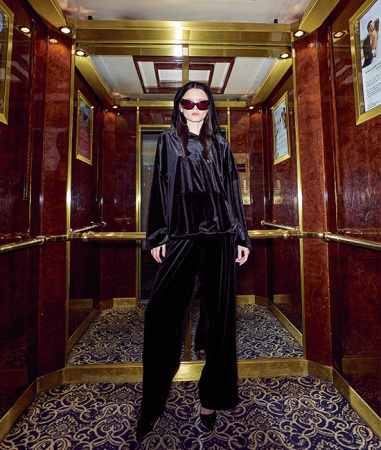 Костюм заяц Masha Tsigal Iconic черный