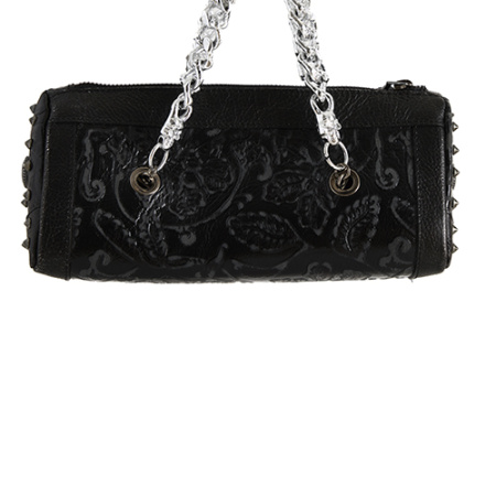 Кожаная мини-сумка New Rock с декором