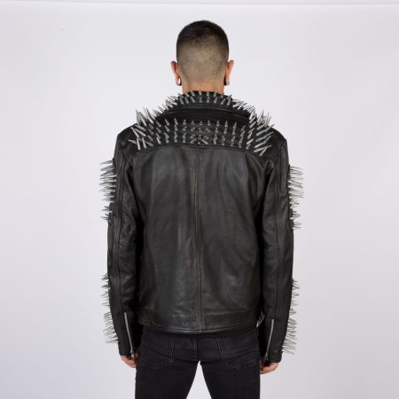 Куртка-косуха кожаная New Rock W-NRLMJ071-S1