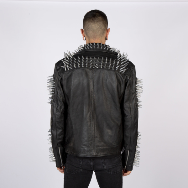 Куртка-косуха кожаная New Rock W-NRLMJ071-S1