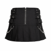 Юбка Tripp Nyc TRIPLE BELTED CHAIN