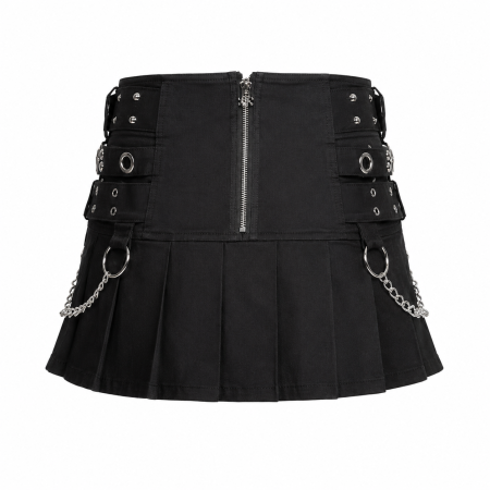 Юбка Tripp Nyc TRIPLE BELTED CHAIN