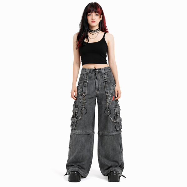 Джинсы Tripp Nyc LOCK UP LIGHT BLACK DENIM