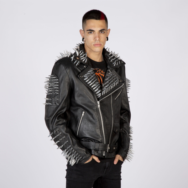 Куртка-косуха кожаная New Rock W-NRLMJ071-S1