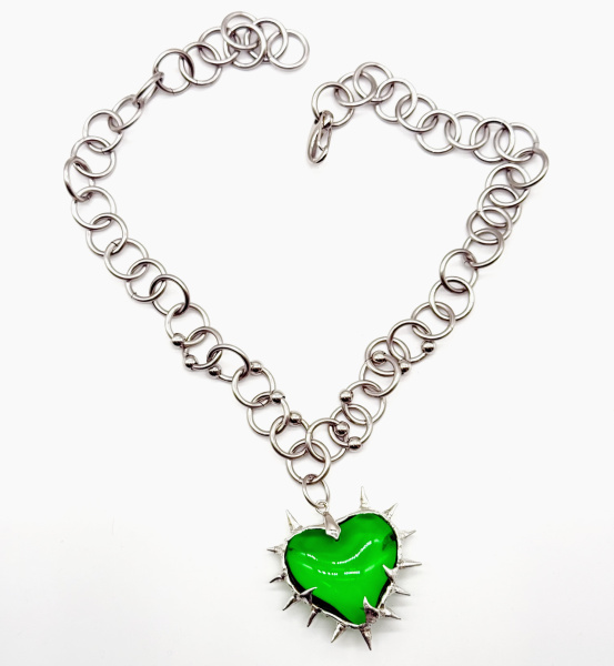 Подвеска HS Thorns of love green