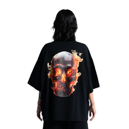 Футболка Odis SKULL IN FLAMES TEE
