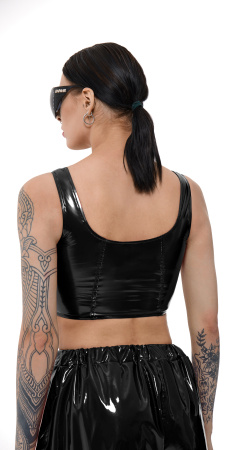 Топ MIRBA LACQUER чёрный