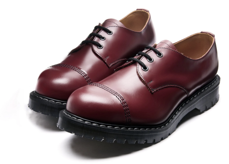 Туфли Solovair 3eye Gibson shoe STC Cherry Red
