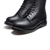 Ботинки Solovair 8eye Derby boot Black Greasy