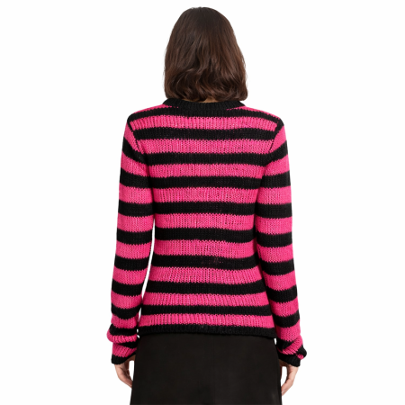 Свитер Tripp Nyc RAG STRIPE PINK