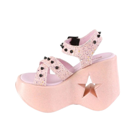 Босоножки Demonia DYNAMITE-02 Baby Pink Glitter