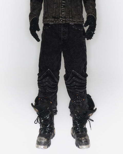 Джинсы UNIZ WORLDWIDE Knight - Grey Washed