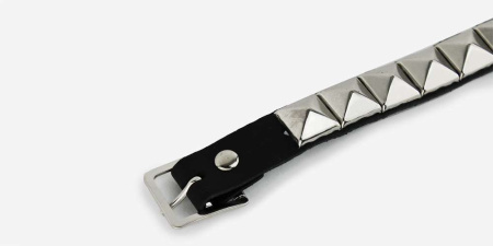 Напульсник Underground 1 ROW PYRAMID STUD SILVER