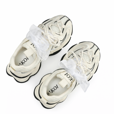 Кроссовки KOI Footwear Labyrinth Mega Chunky - White