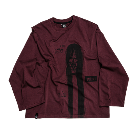 Лонгслив bladnes SCREAM RED