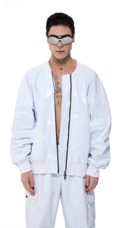 Куртка MIRBA BOMBER LACQUER белый