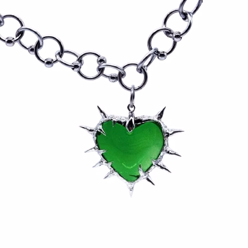 Подвеска HS Thorns of love green