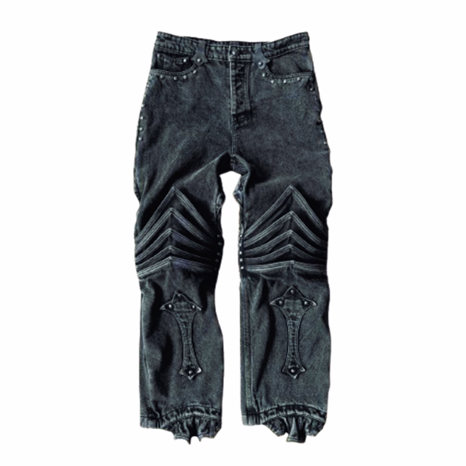 Джинсы UNIZ WORLDWIDE Knight - Grey Washed