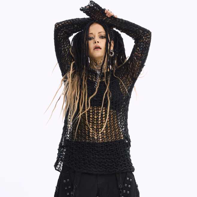 Свитер Tripp Nyc HOLY PUNK BLACK