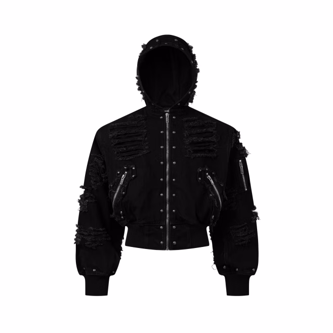Жакет UNIZ WORLDWIDE Rogue Distressed Zip