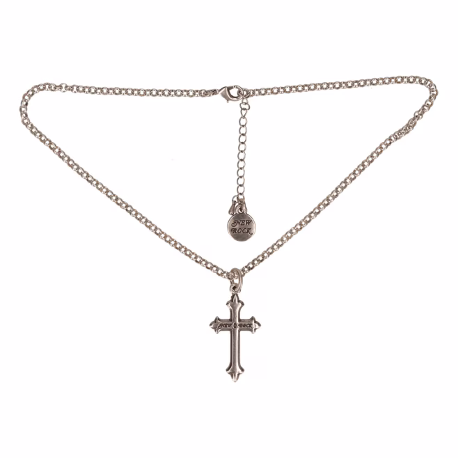 Цепь New Rock с крестом и брелоком