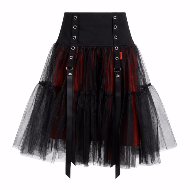 Юбка Tripp Nyc TUTU RIBBON TULLE BLK/RED