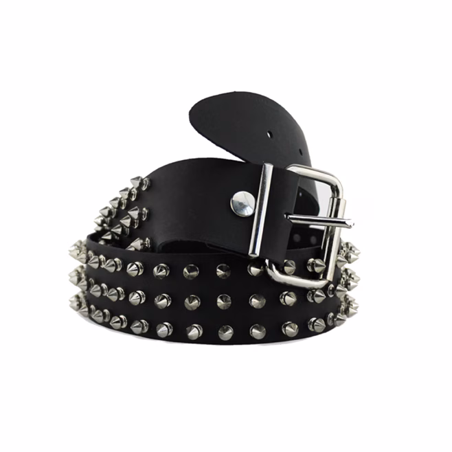 Ремень Underground 3 ROW SPIKE STUDS