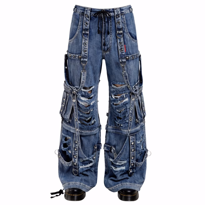 Джинсы Tripp Nyc SHREDDER FULL FORCE INDIGO FOG