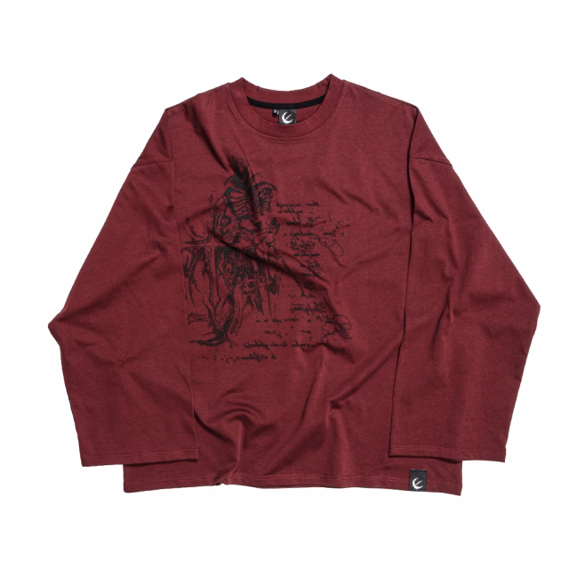 Лонгслив bladnes darksouls V2 RED
