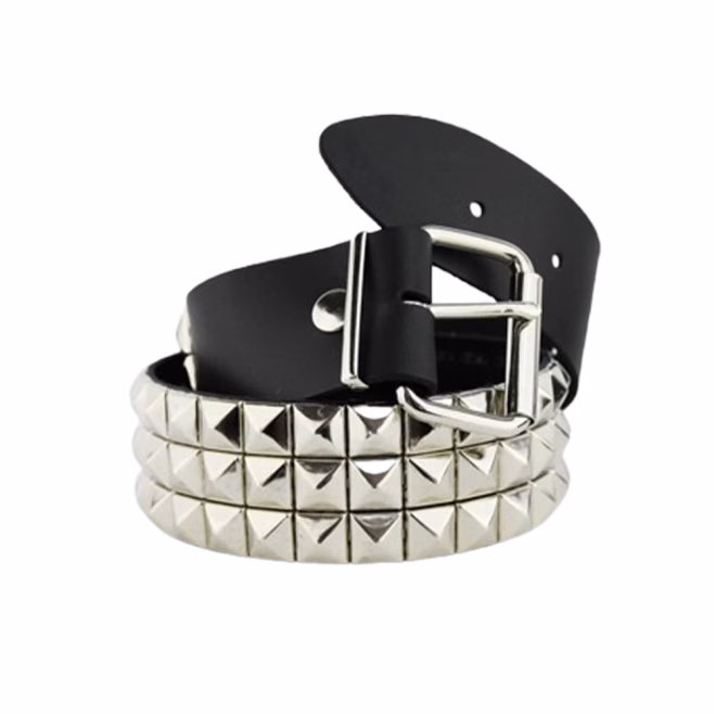 Ремень Underground 3 ROW PYRAMID STUD